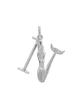 Srebrna zawieszka Initial Muse Necklace Charm Anna + Nina BEBE Concept