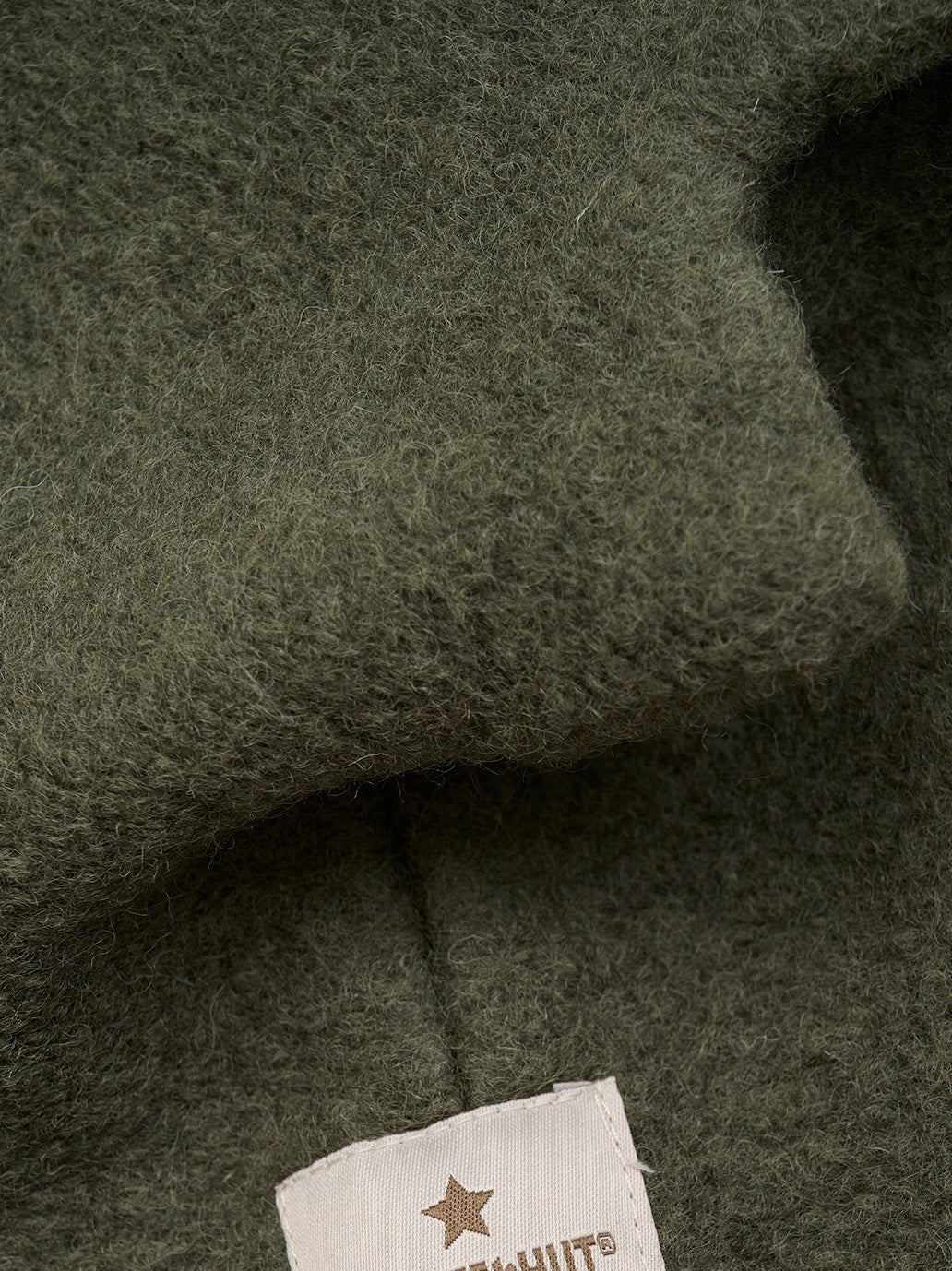 Ciepła kominiarka merino z welurową podszewką Huttelihut BÉBÉ Concept