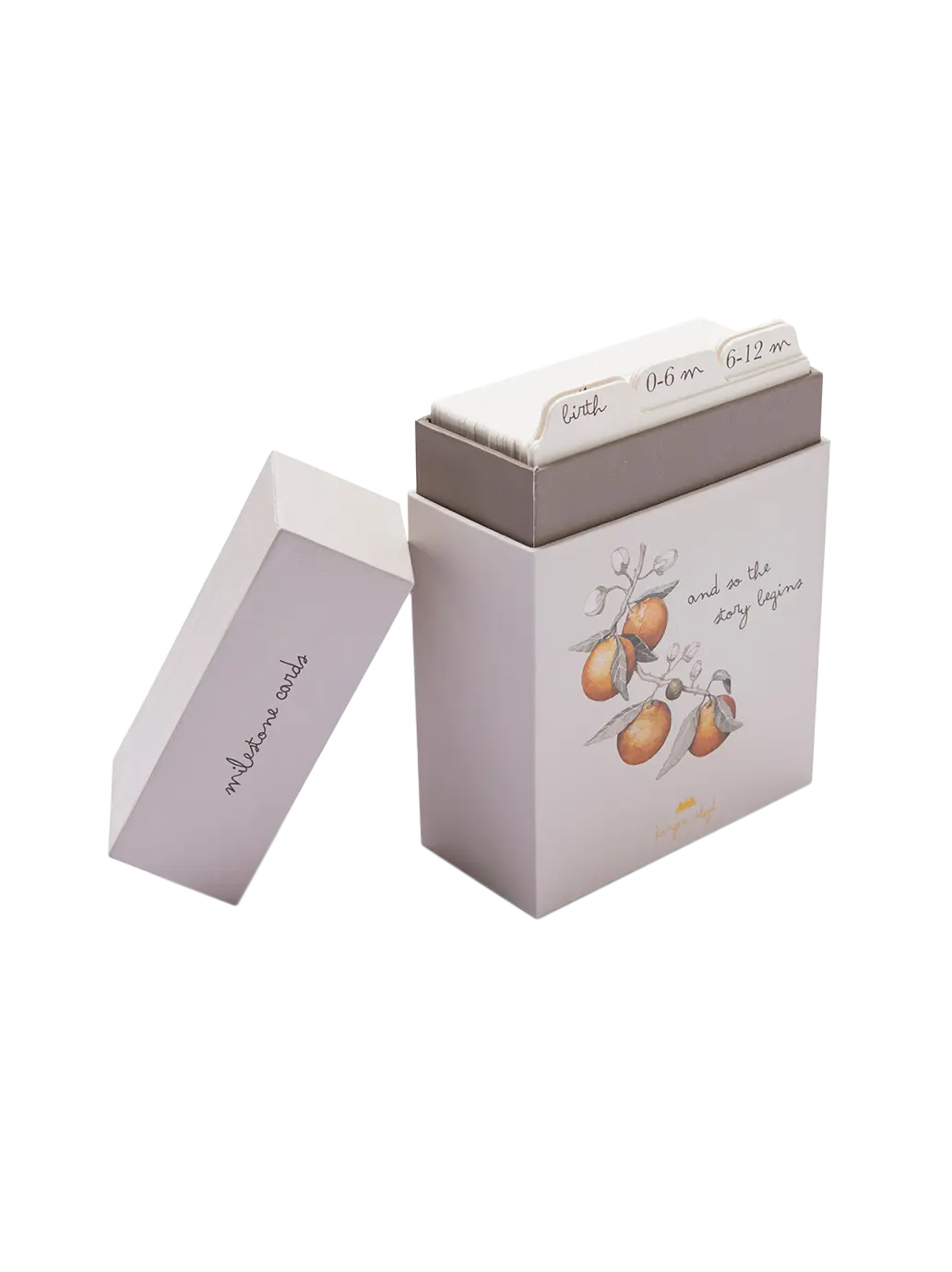 ozdobne karty do zapisywania wspomnień Milestones Konges Slojd BÉBÉ Concept