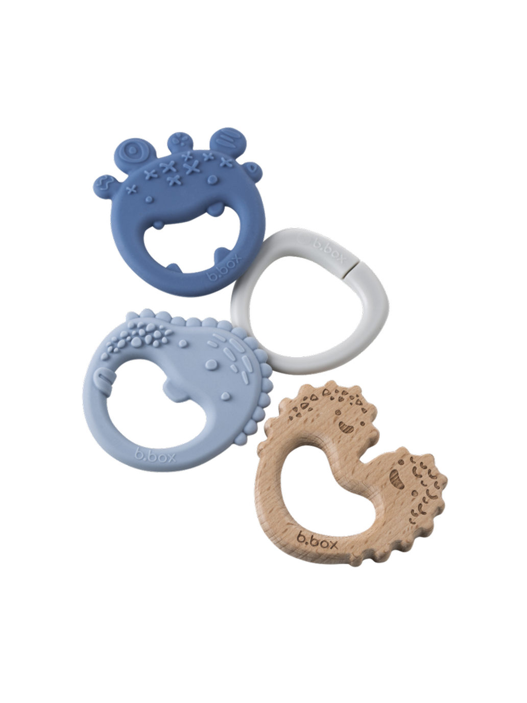 Gryzaki sensoryczne Trio z zawieszką B.Box BÉBÉ Concept