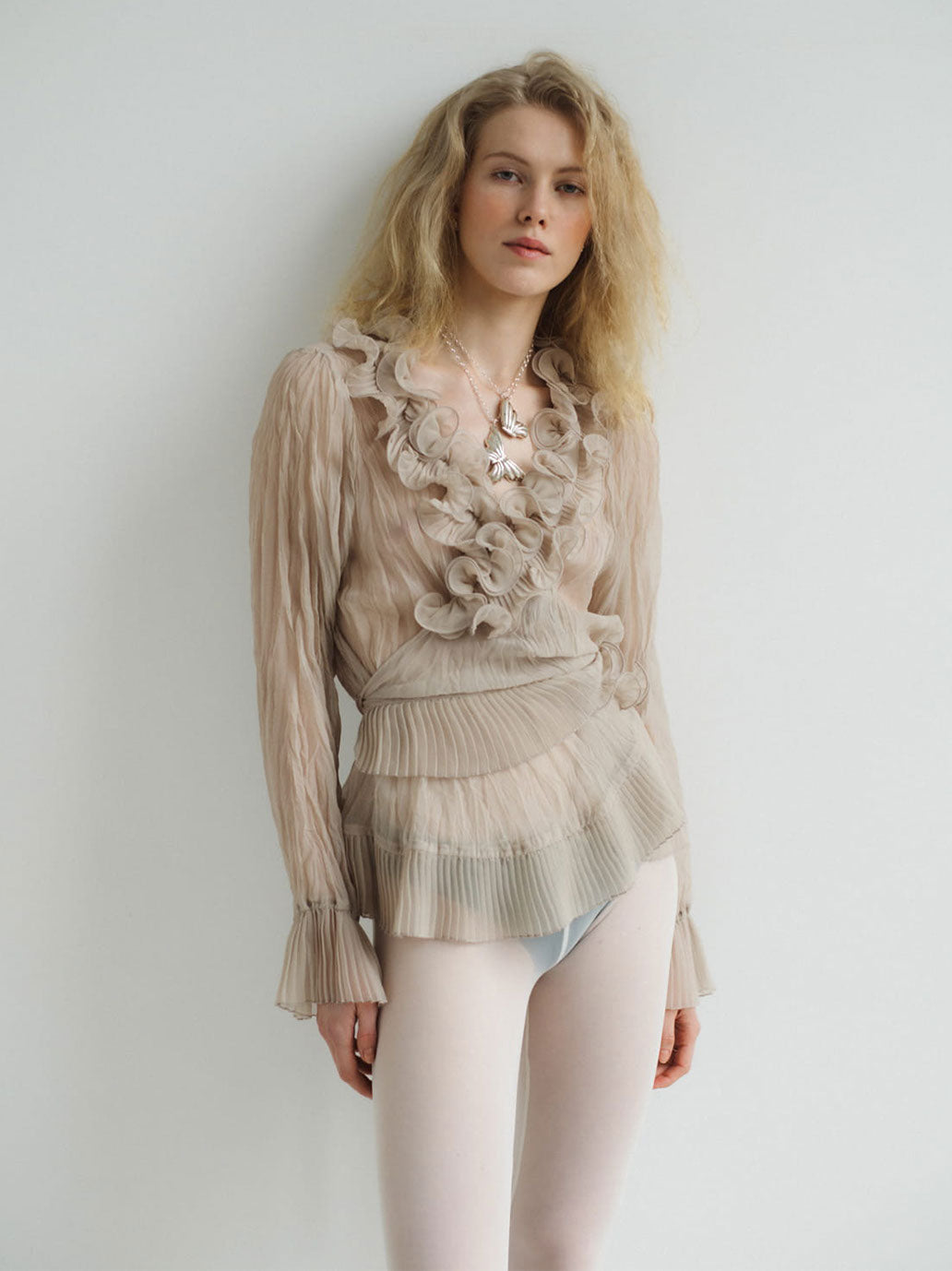 Naszyjnik z medalionem Butterfly Locket MAAR BÉBÉ Concept