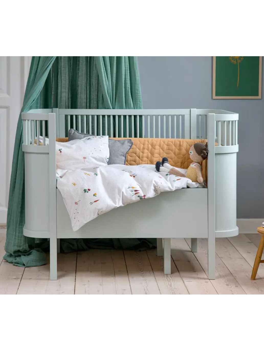 Łóżeczko rosnące z dzieckiem Sebra BEBE Concept