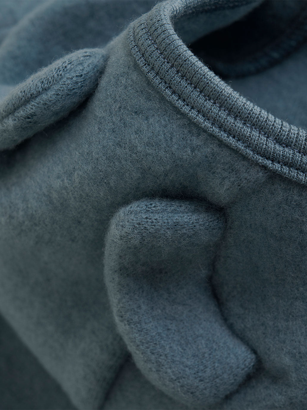 OUTLET Kurtka z wełny merino z uszami | rozm. 56cm bébé concept BÉBÉ Concept