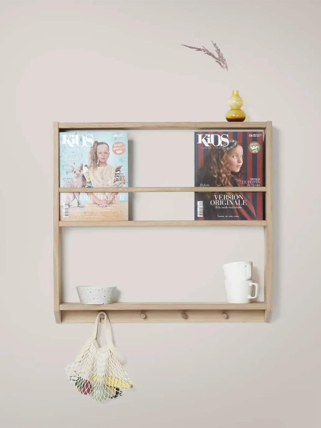 Drewniana półka Eli Shelf Kas Kopenhagen BEBE Concept