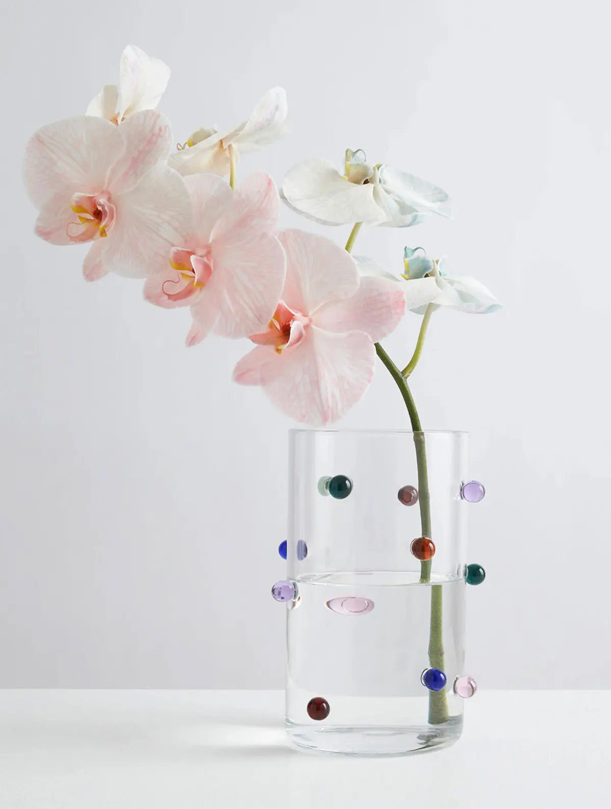 Szklany wazon Pomponette Vase Maison Balzac BÉBÉ Concept