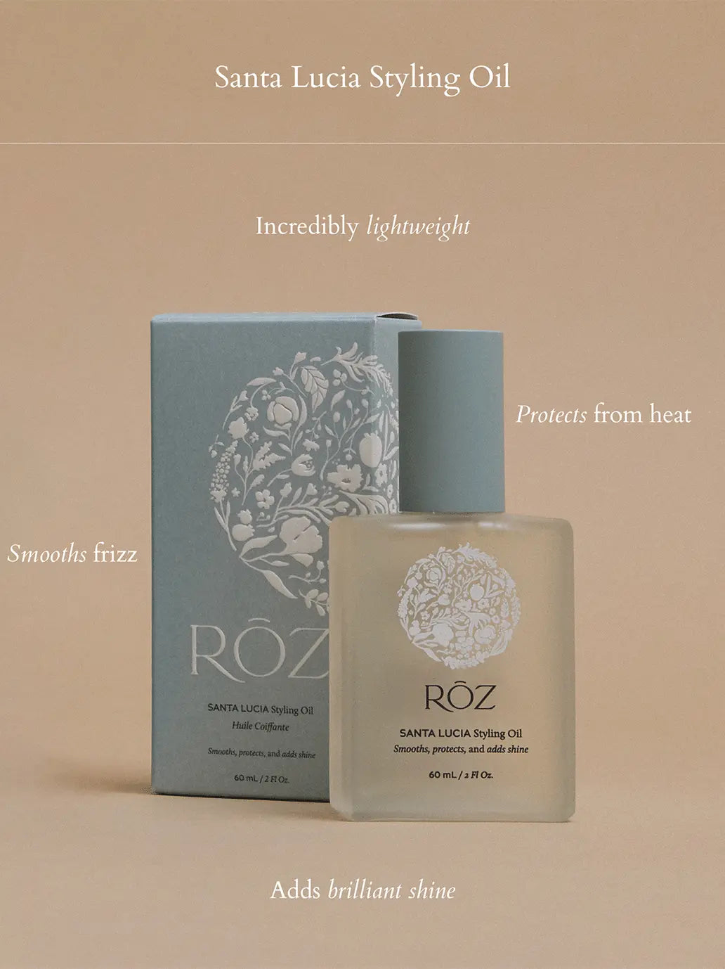 olejek do stylizacji włosów Santa Lucia RŌZ BÉBÉ Concept