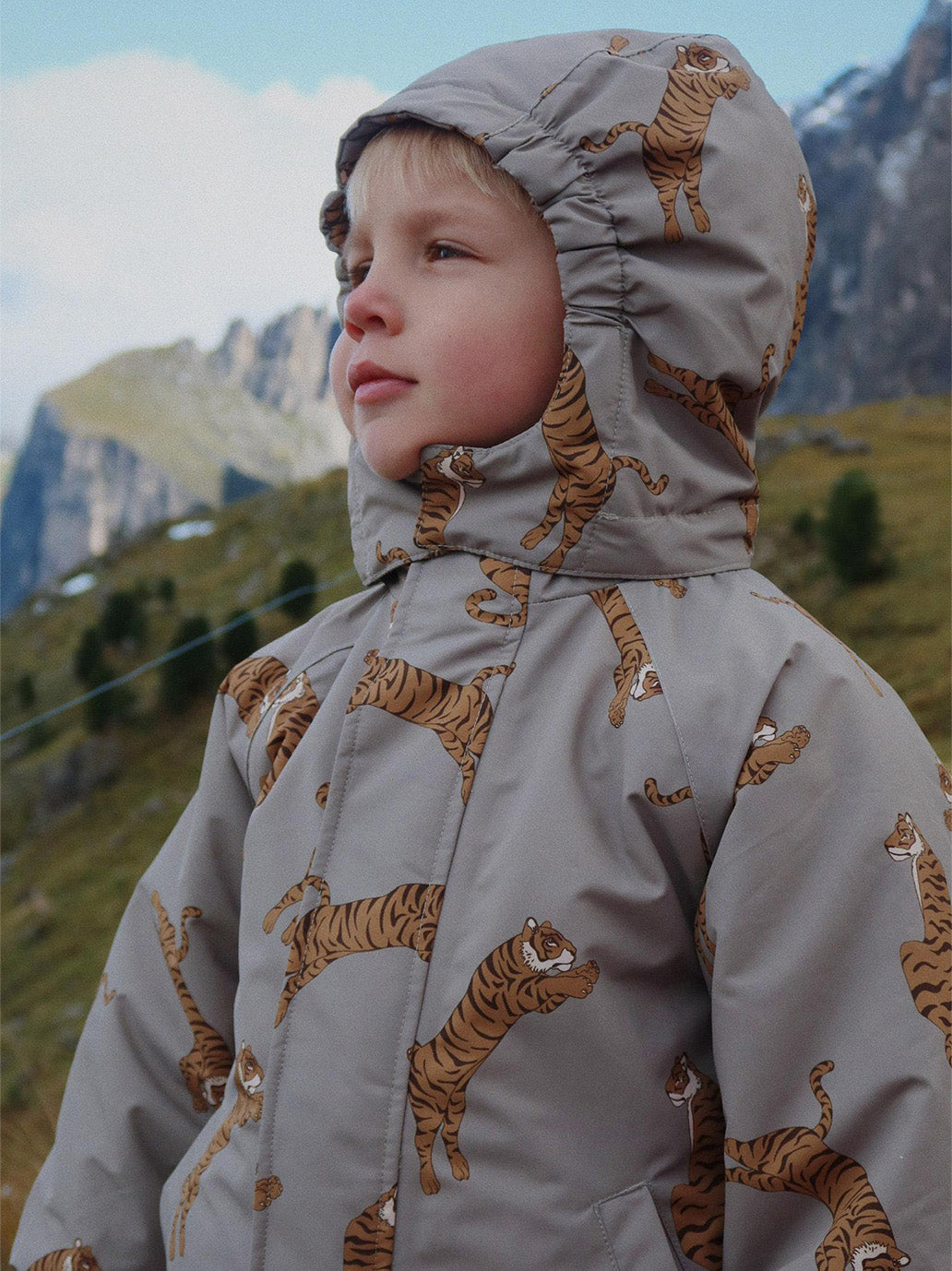 Zimowy kombinezon Nohr snowsuit print Konges Slojd BÉBÉ Concept