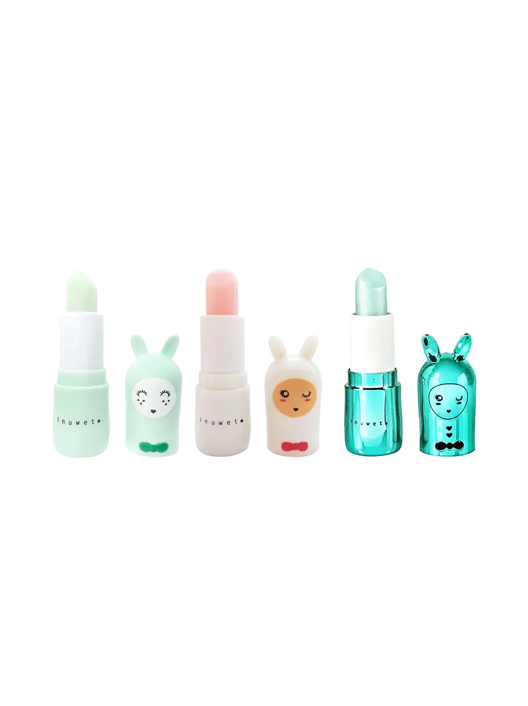 Zestaw balsamów do ust Trio Inuwet BEBE Concept