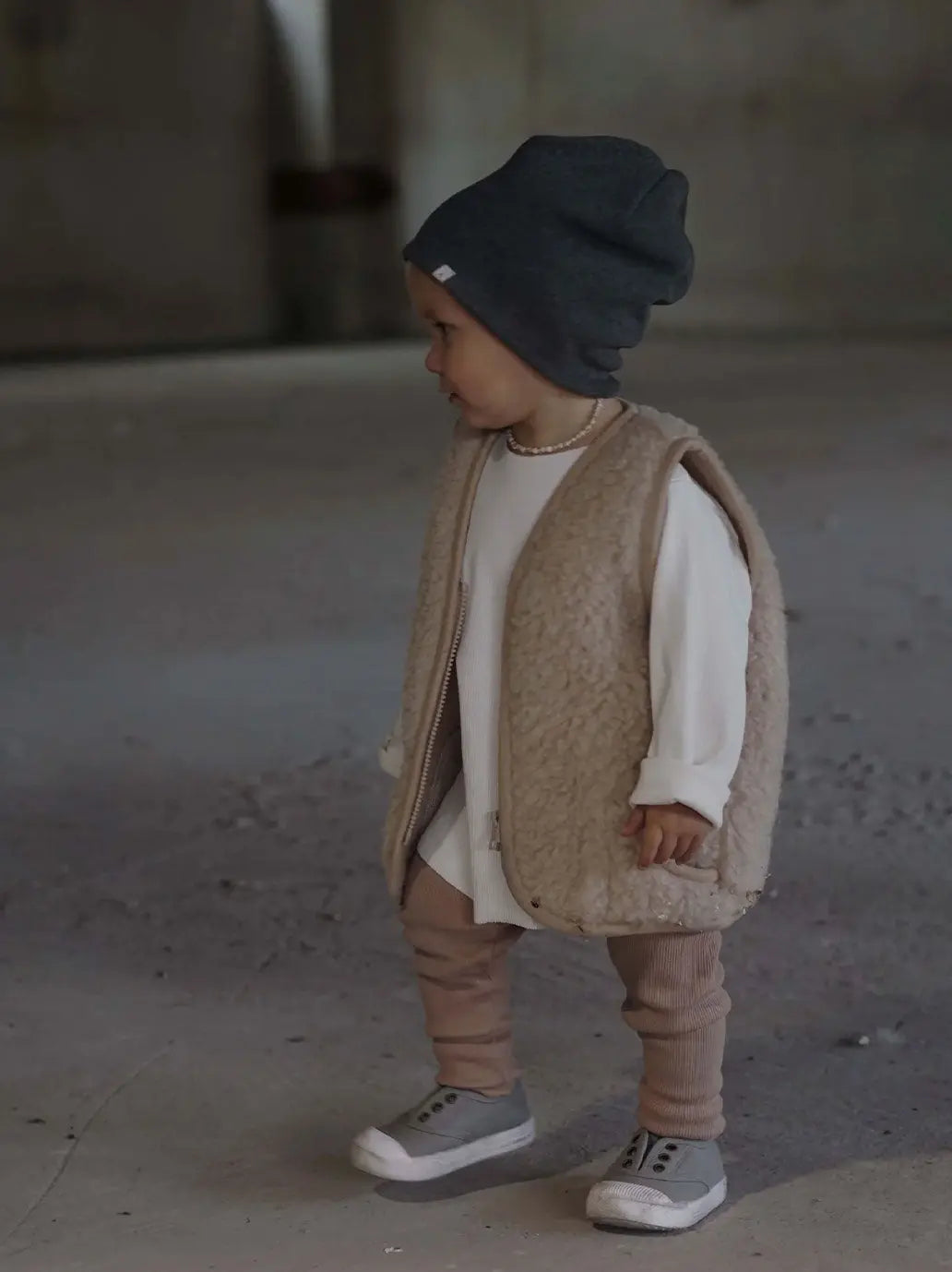 Wełniana kamizelka z podszewką A Basic Brand BEBE Concept