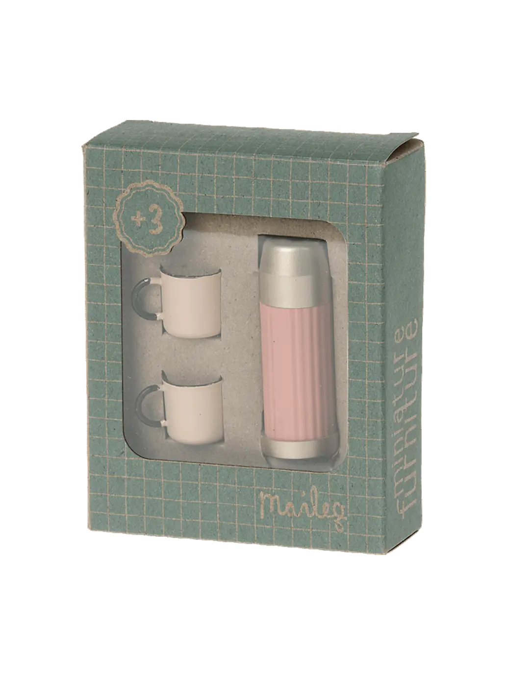 miniaturowy termos i kubki Maileg BÉBÉ Concept