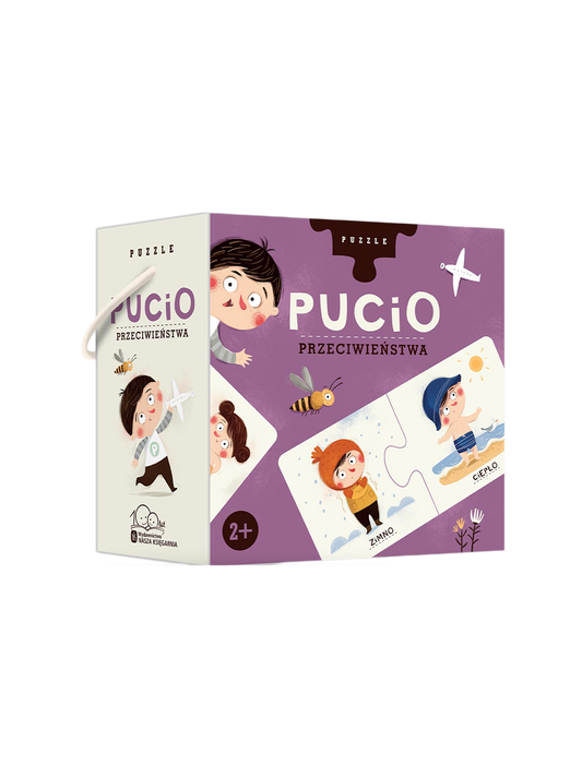 Pucio. puzzle dla najmłodszych Przeciwieństwa