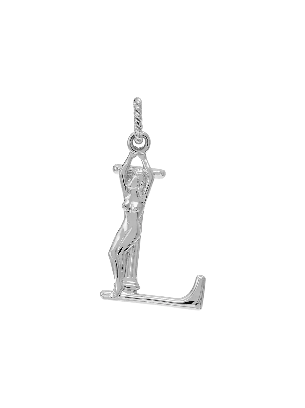 Srebrna zawieszka Initial Muse Necklace Charm Anna + Nina BEBE Concept