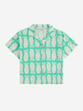 Koszulka Lucky Fish all over woven shirt Bobo Choses BÉBÉ Concept