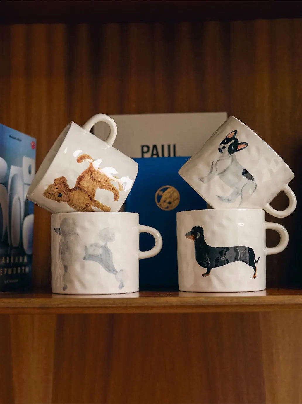 Ceramiczny kubek Dachshund Anna + Nina BÉBÉ Concept