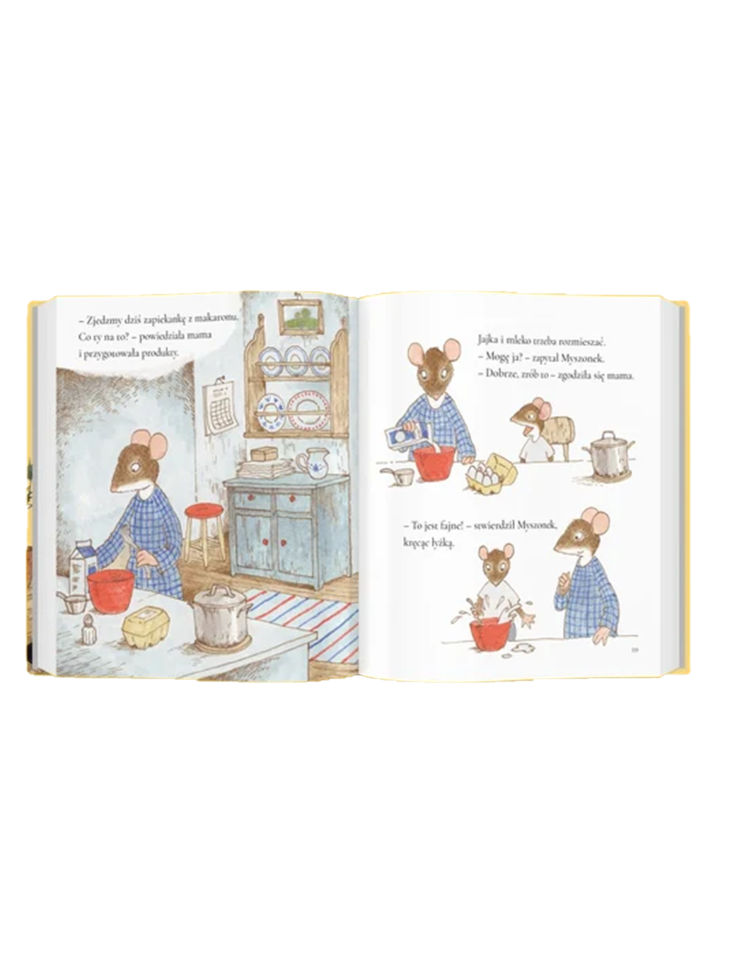 Myszonek pomaga w domu Wydawnictwo Frajda BÉBÉ Concept