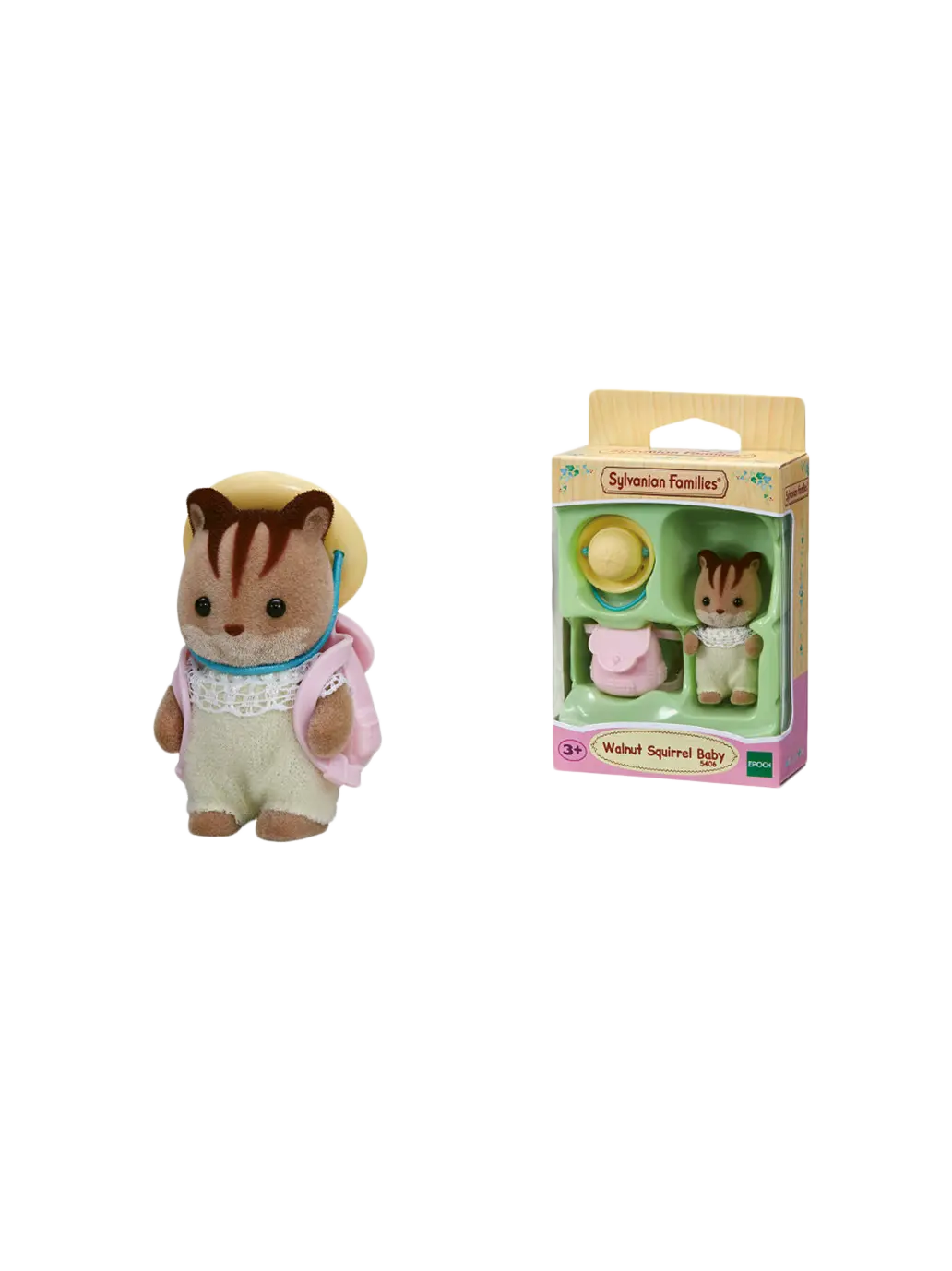 Kolekcjonerska figurka Baby Wiewiórka Sylvanian Families BÉBÉ Concept
