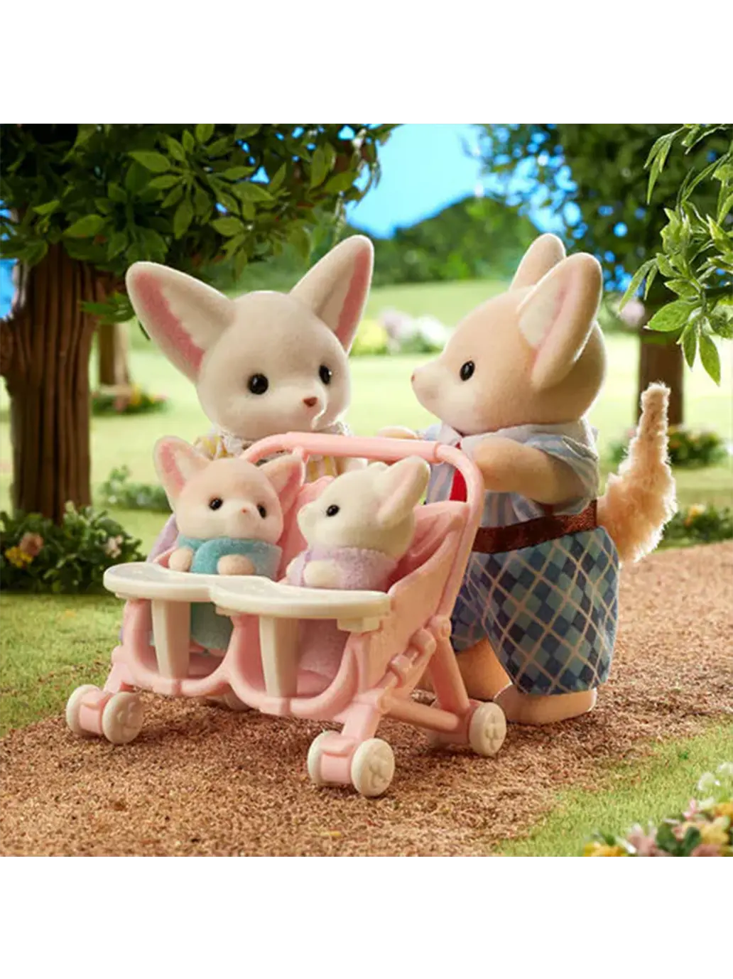 Kolekcjonerskie figurki rodzina Fenki Sylvanian Families BEBE Concept