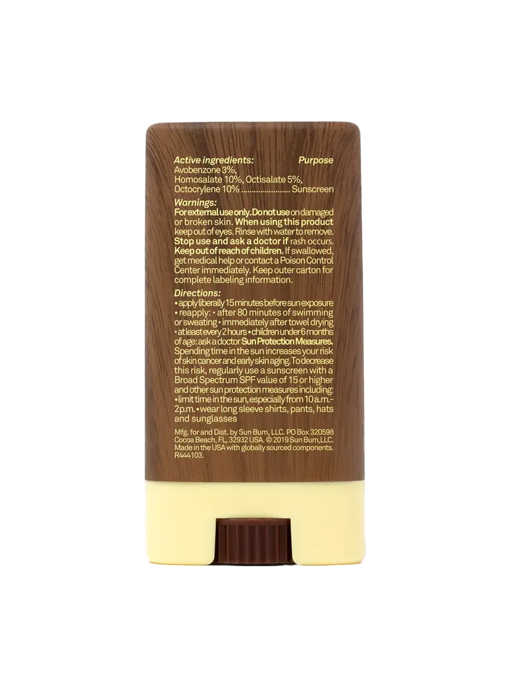 Original SPF 30 Sunscreen Face Stick Sun Bum BEBE Concept