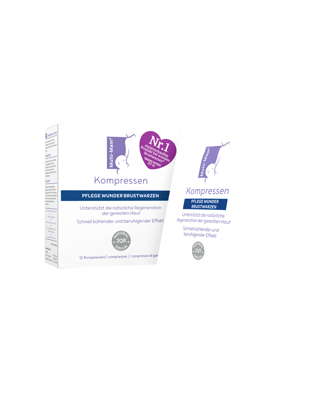 Kompresy na brodawki dla mam karmiących Multi Mam BÉBÉ Concept