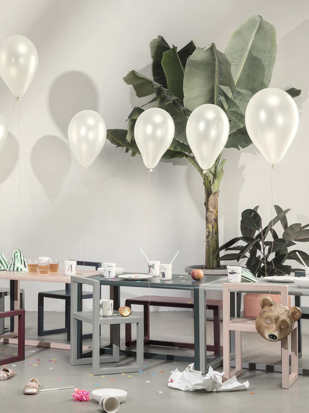 drewniany stolik Little Architect Ferm Living BÉBÉ Concept