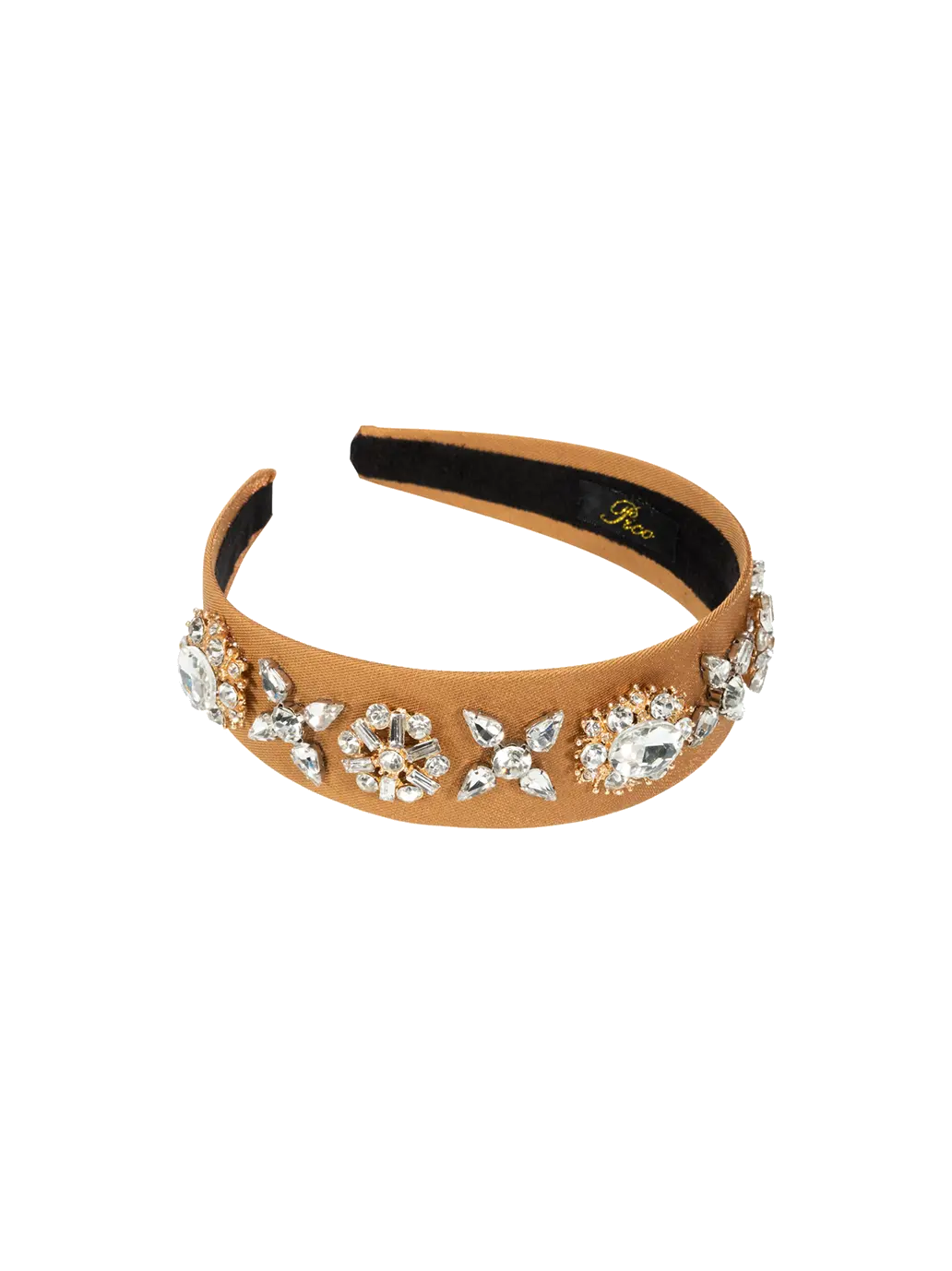 Ozdobna opaska do włosów z kryształami Caren Headband Pico BEBE Concept