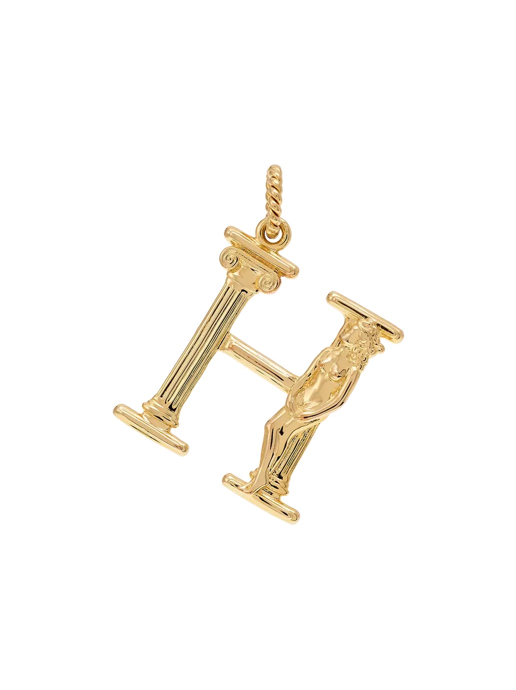 Pozłacana zawieszka Initial Muse Necklace Charm Anna + Nina BÉBÉ Concept