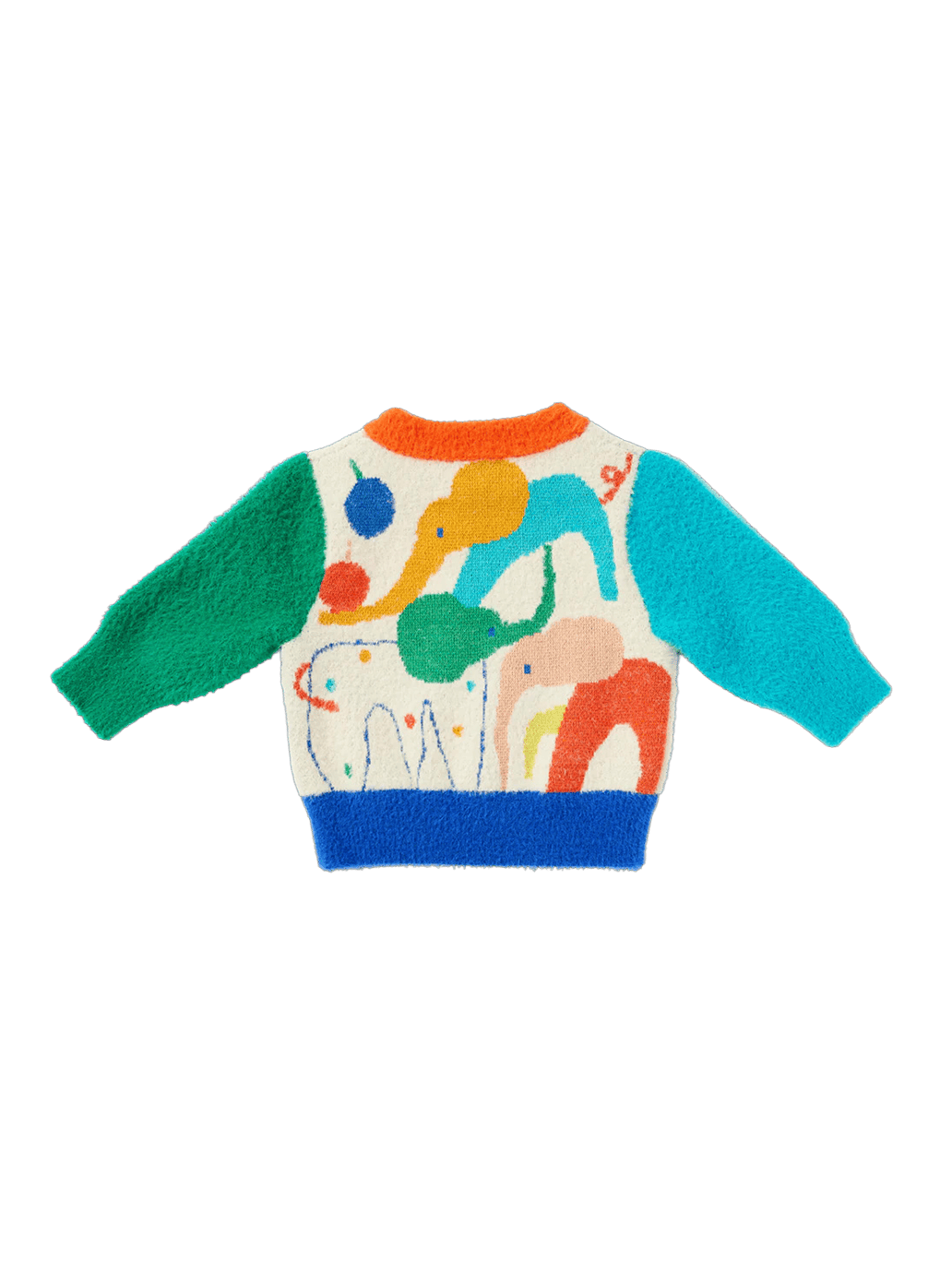 Sweter z kolorowym wzorem Happy Herd Halcyon Nights BÉBÉ Concept