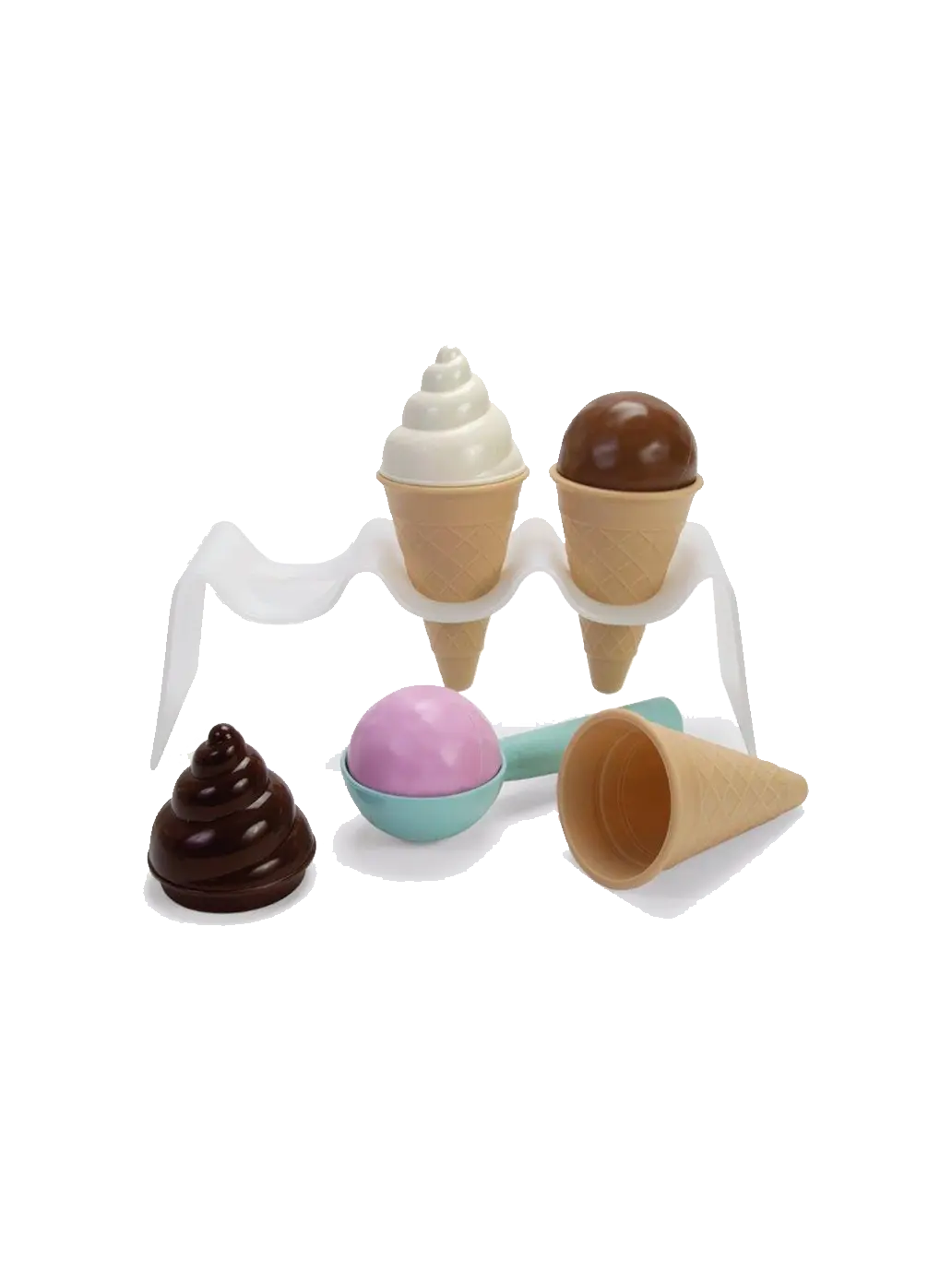 zestaw do lodów z Bio plastiku Dantoy BÉBÉ Concept