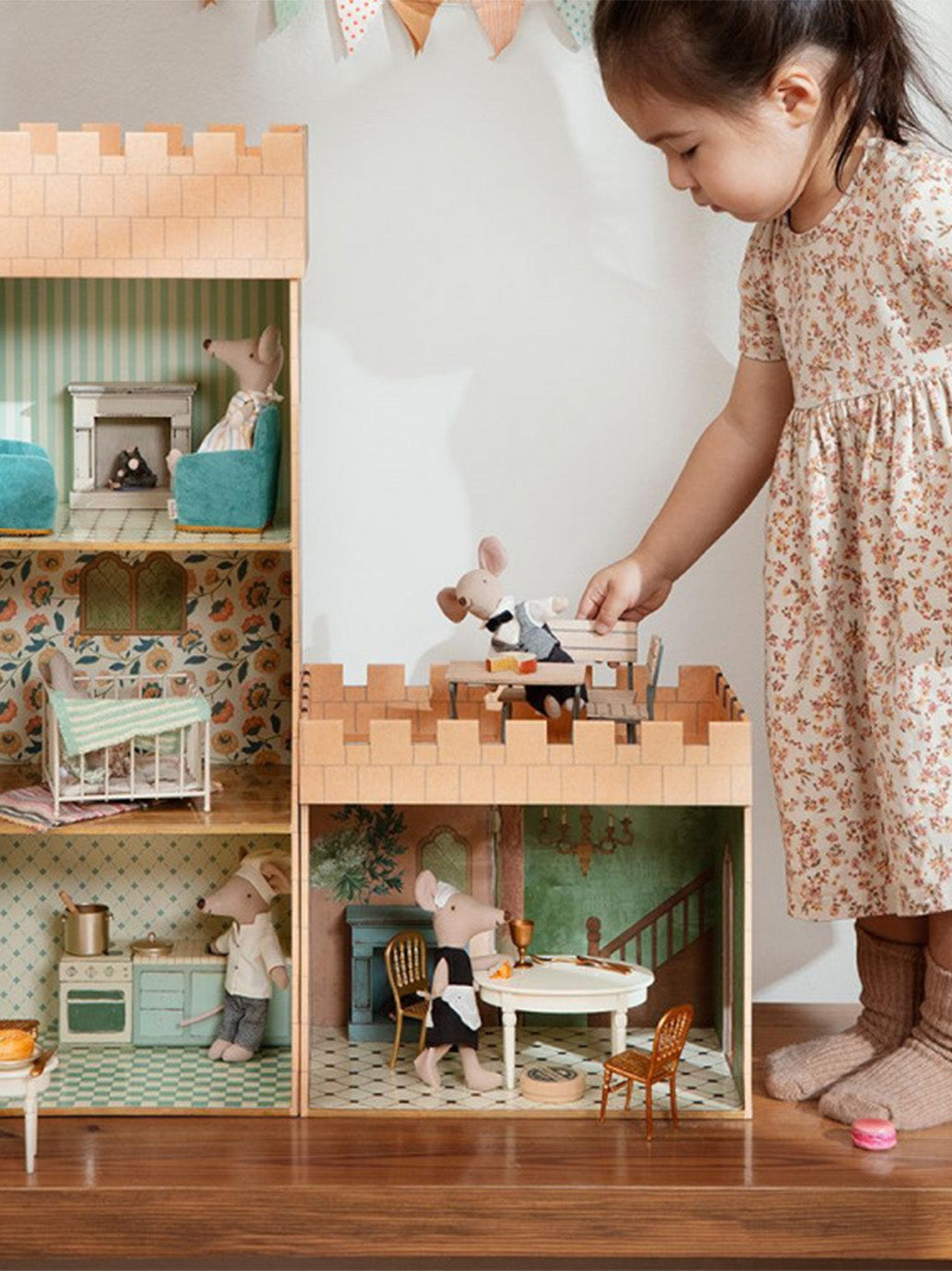 Miniaturowy stolik Dining Table Maileg BÉBÉ Concept