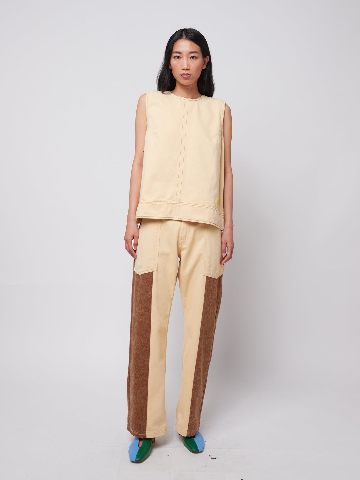 Bluzka Logo embroidery twill top Adult Bobo Choses BÉBÉ Concept