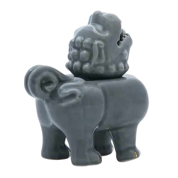 ceramiczna kadzielnica Pies Fo Majolika Nieborów BÉBÉ Concept