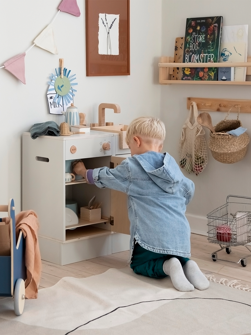 Drewniany zlew z serii KIDchen Sebra BÉBÉ Concept