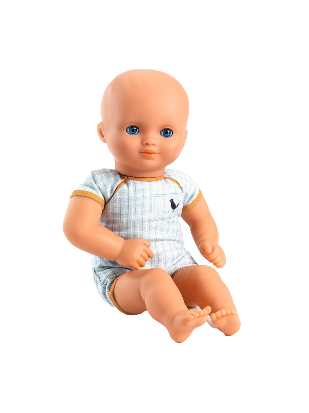 Lalka z ruchomymi powiekami Baby Pomea Djeco BÉBÉ Concept