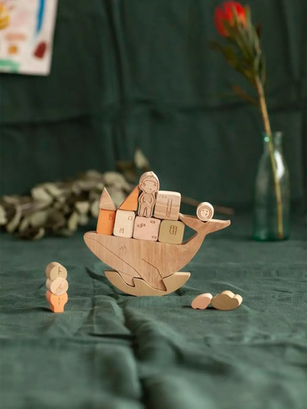 równoważnia Wieloryb babai BÉBÉ Concept