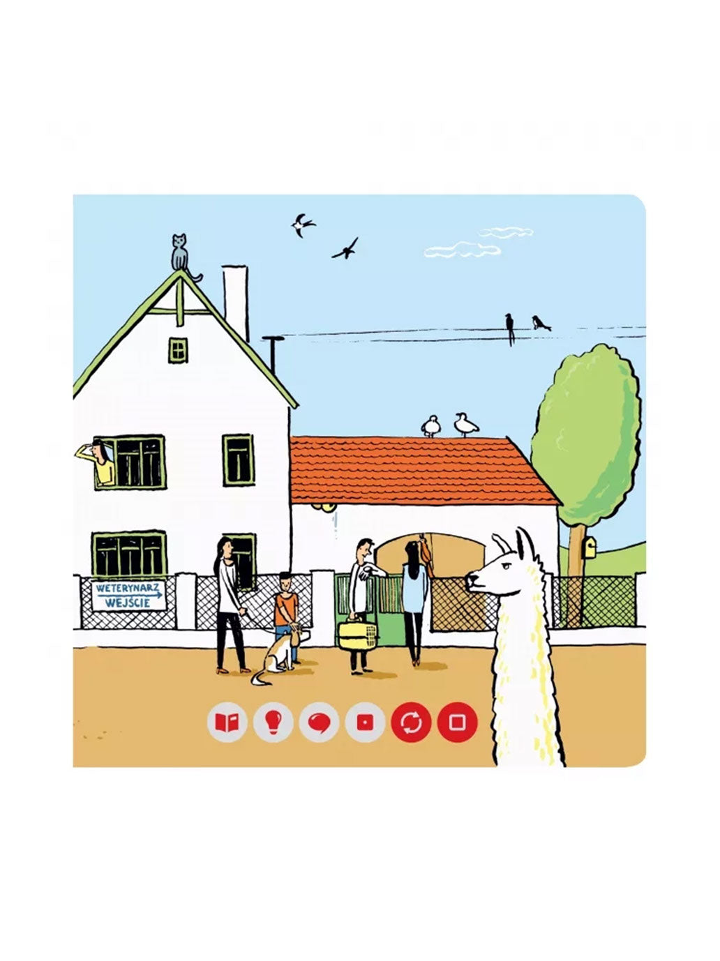 Weterynarze. Mini książka interaktywna Albi BÉBÉ Concept