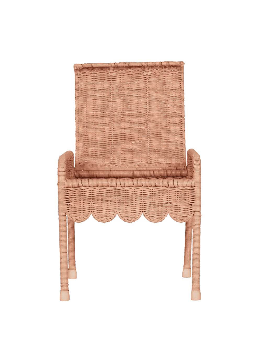 Rattanowy stołek ze schowkiem Petal Storie Stool Olli Ella BÉBÉ Concept