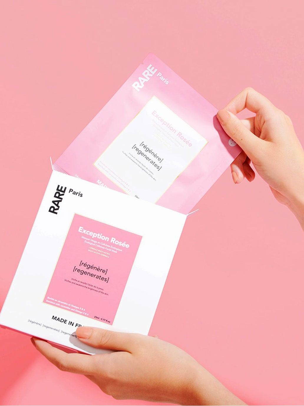 Regenerująca maska w płachcie - zestaw 5 szt Rare Paris BÉBÉ Concept