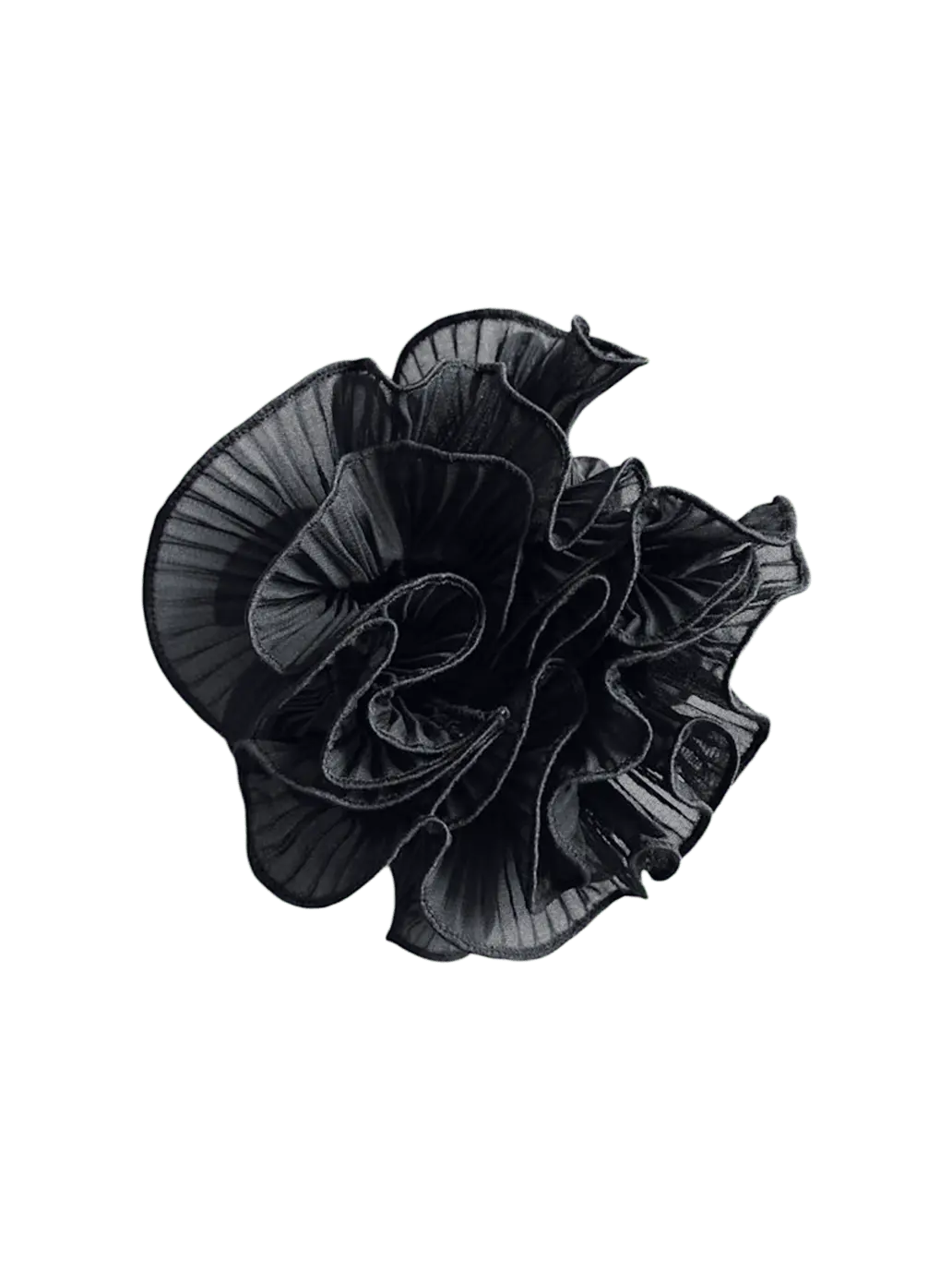 Gumka do włosów Swirl Scrunchie Black Pico BEBE Concept