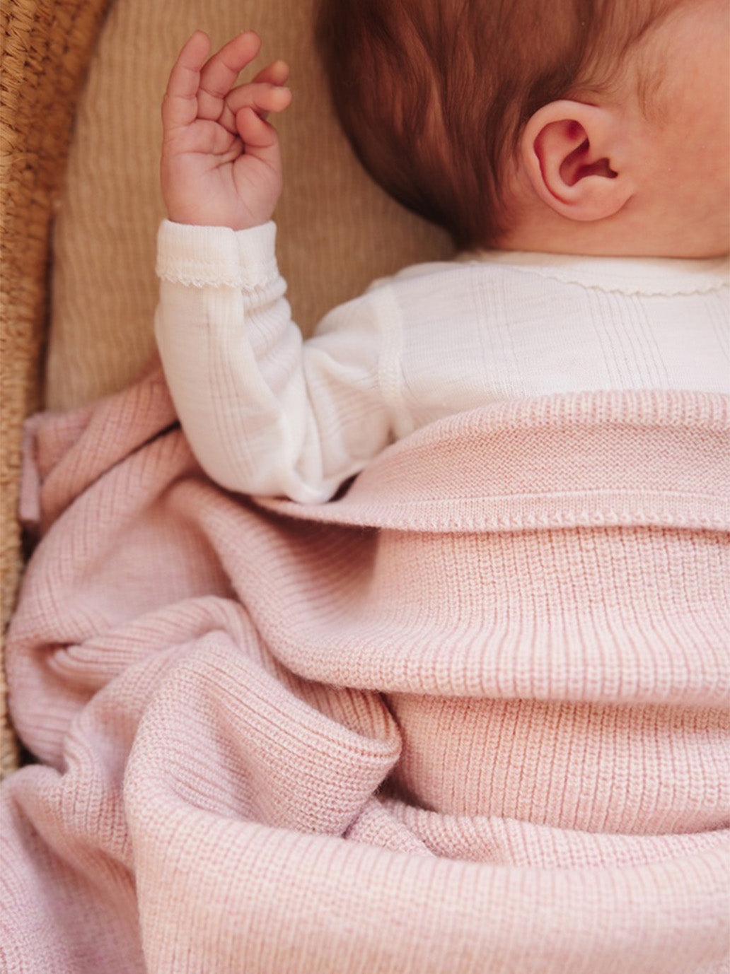 kocyk merino Felix Hvid BÉBÉ Concept