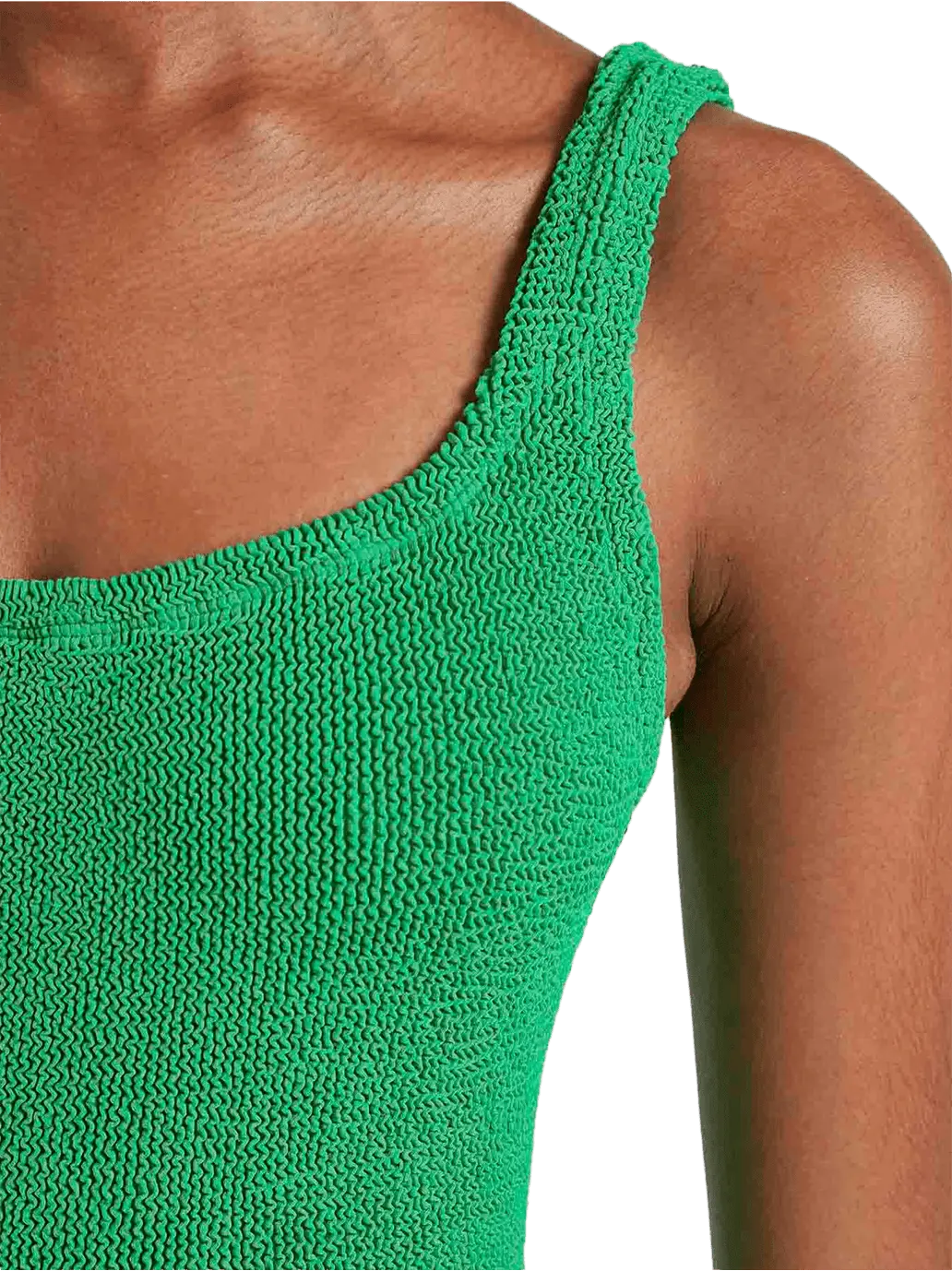 Jednoczęściowy kostium kąpielowy Square Neck Hunza G BEBE Concept