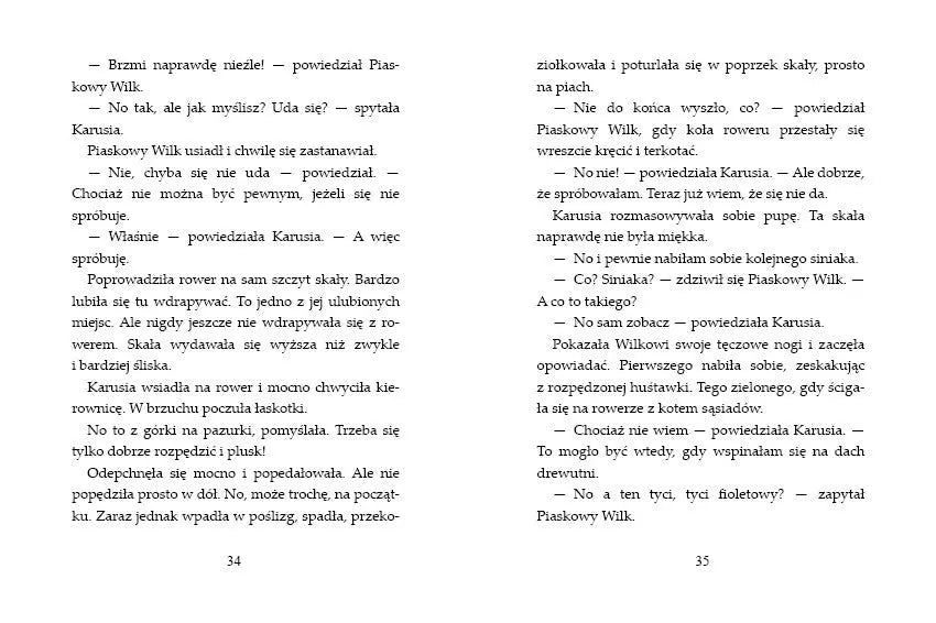 Piaskowy Wilk Wydawnictwo Zakamarki BÉBÉ Concept