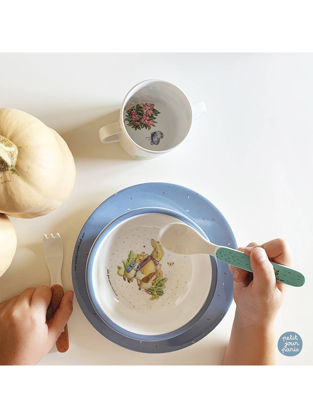 Mała miseczka z melaminy Maison Petit Jour BEBE Concept