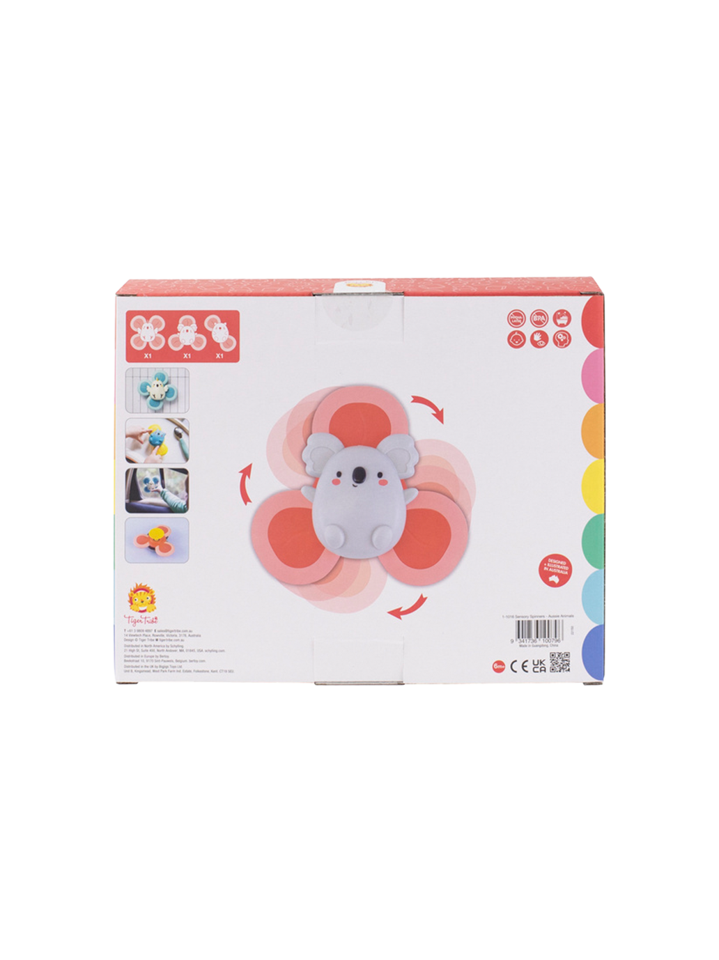 OUTLET Aktywizująca zabawka Sensory Spinners