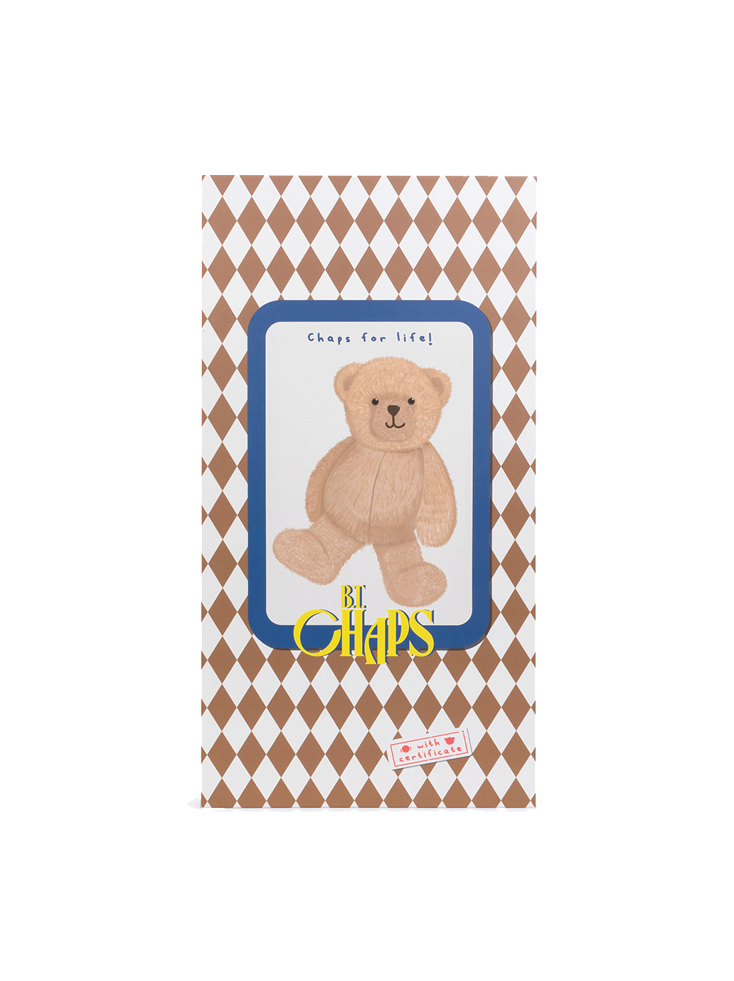 Przytulanka miś Gus w ozdobnym pudełku B.T. CHAPS BÉBÉ Concept