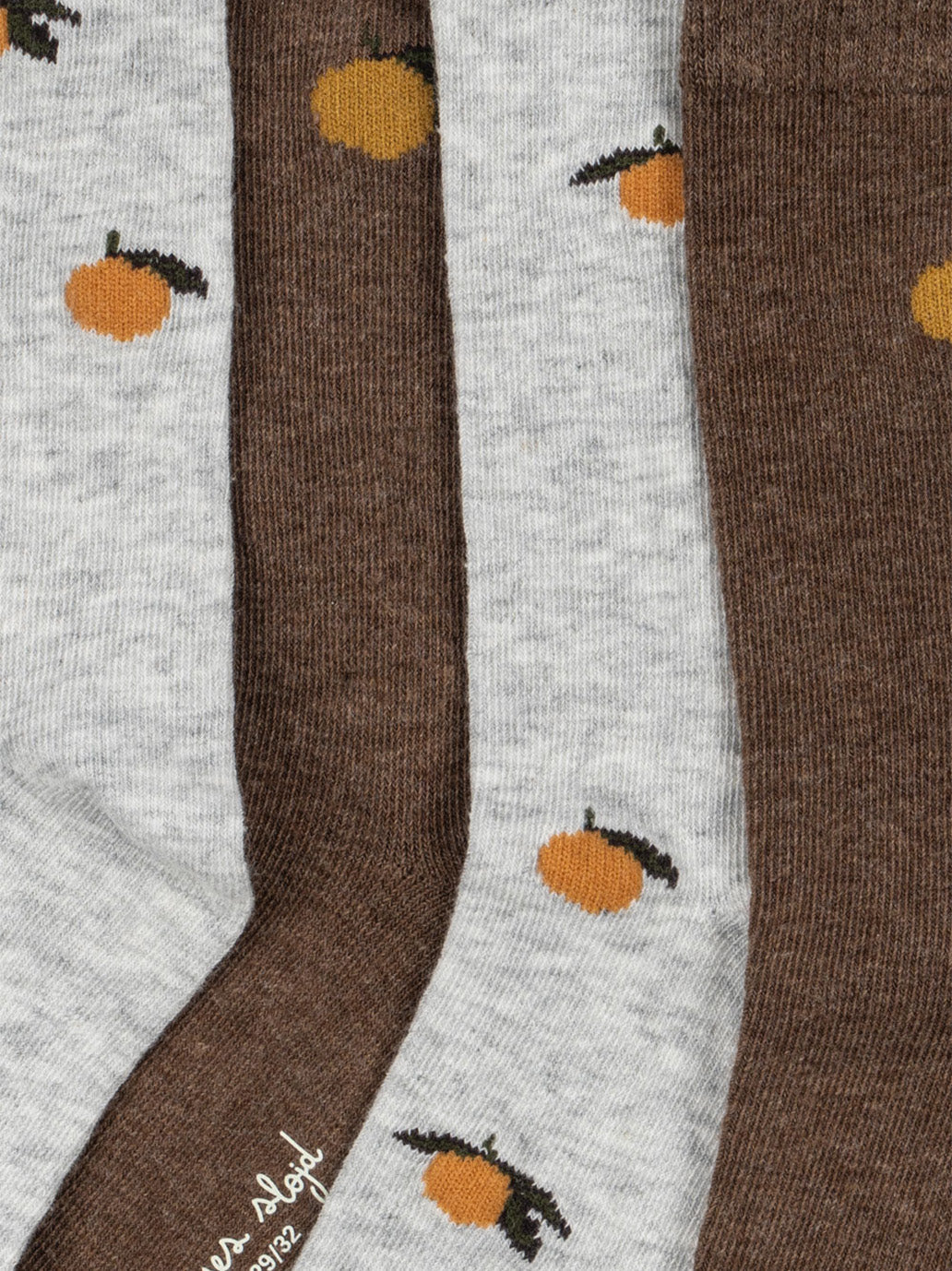 Skarpetki 2 pack lemon socks Konges Slojd BÉBÉ Concept