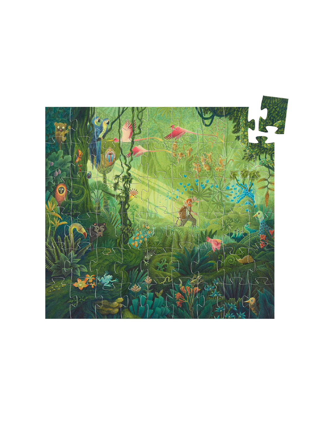 Puzzle 54 elementy 5+ Djeco BÉBÉ Concept