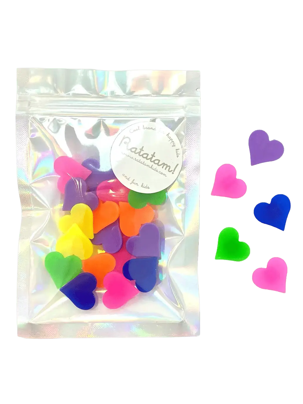 Kolorowe przypinki rowerowe Ratatam BÉBÉ Concept