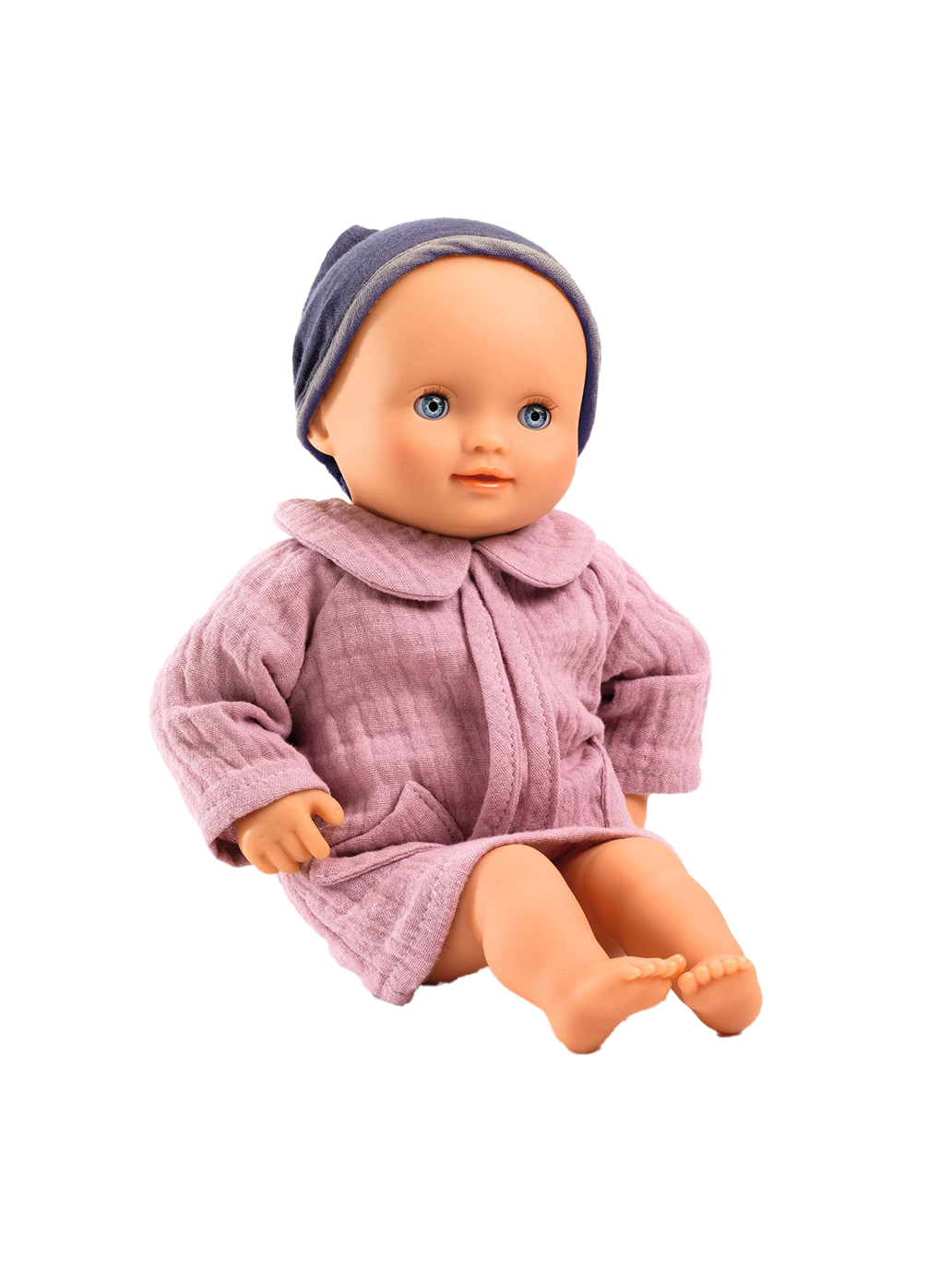 Lalka z ruchomymi powiekami Baby Pomea Djeco BÉBÉ Concept