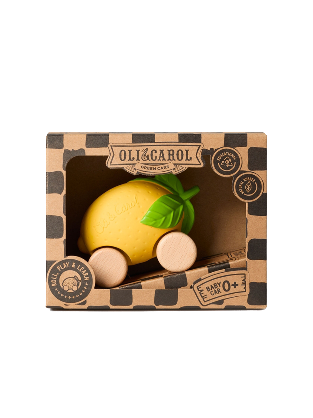 Pierwszy samochodzik z kauczuku Oli & Carol BÉBÉ Concept