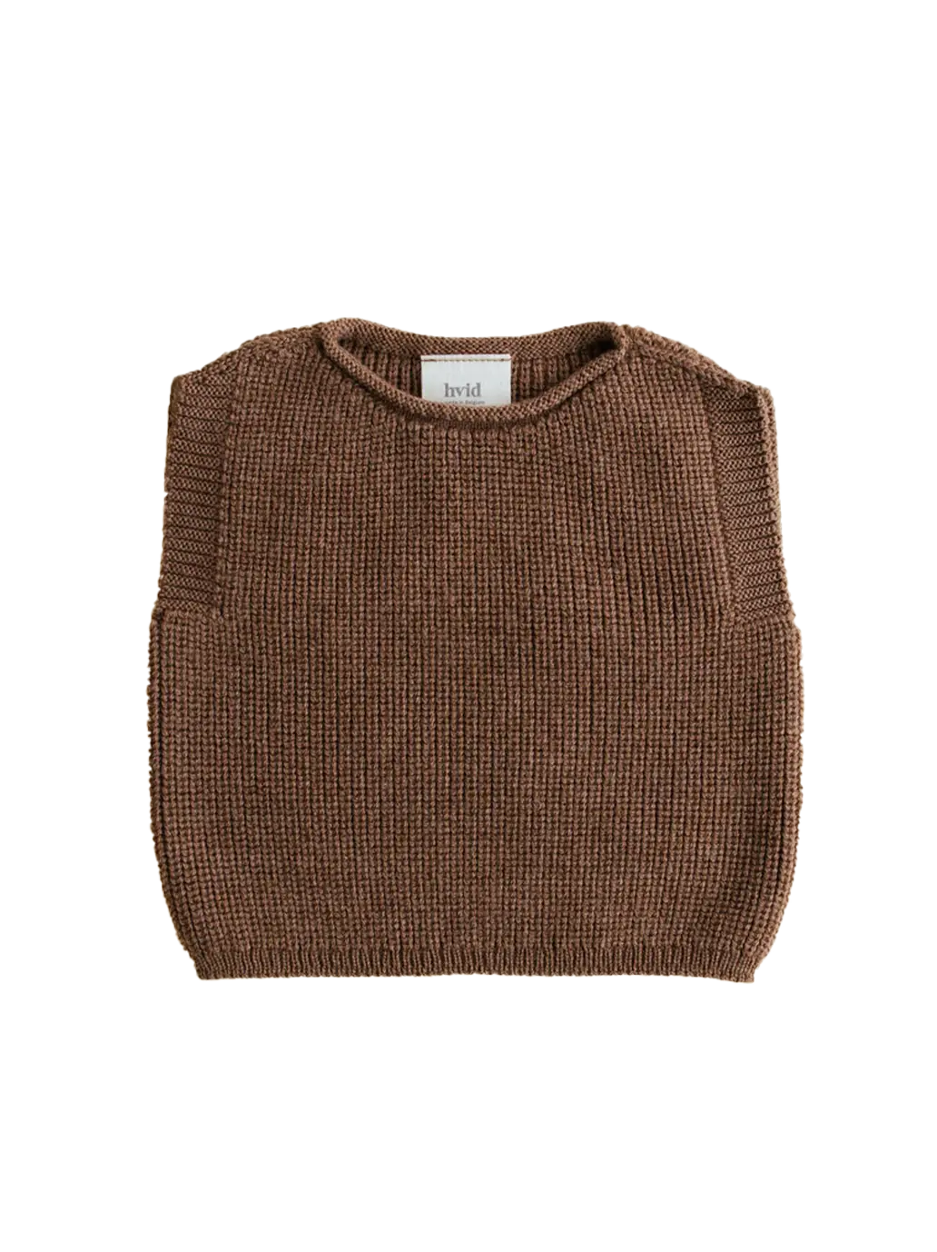 Kamizelka merino dla niemowląt Harvey vest Hvid BÉBÉ Concept